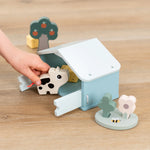 DONE BY DEER TINY FARM PLAY SET - DOTTI COLOUR MIX
