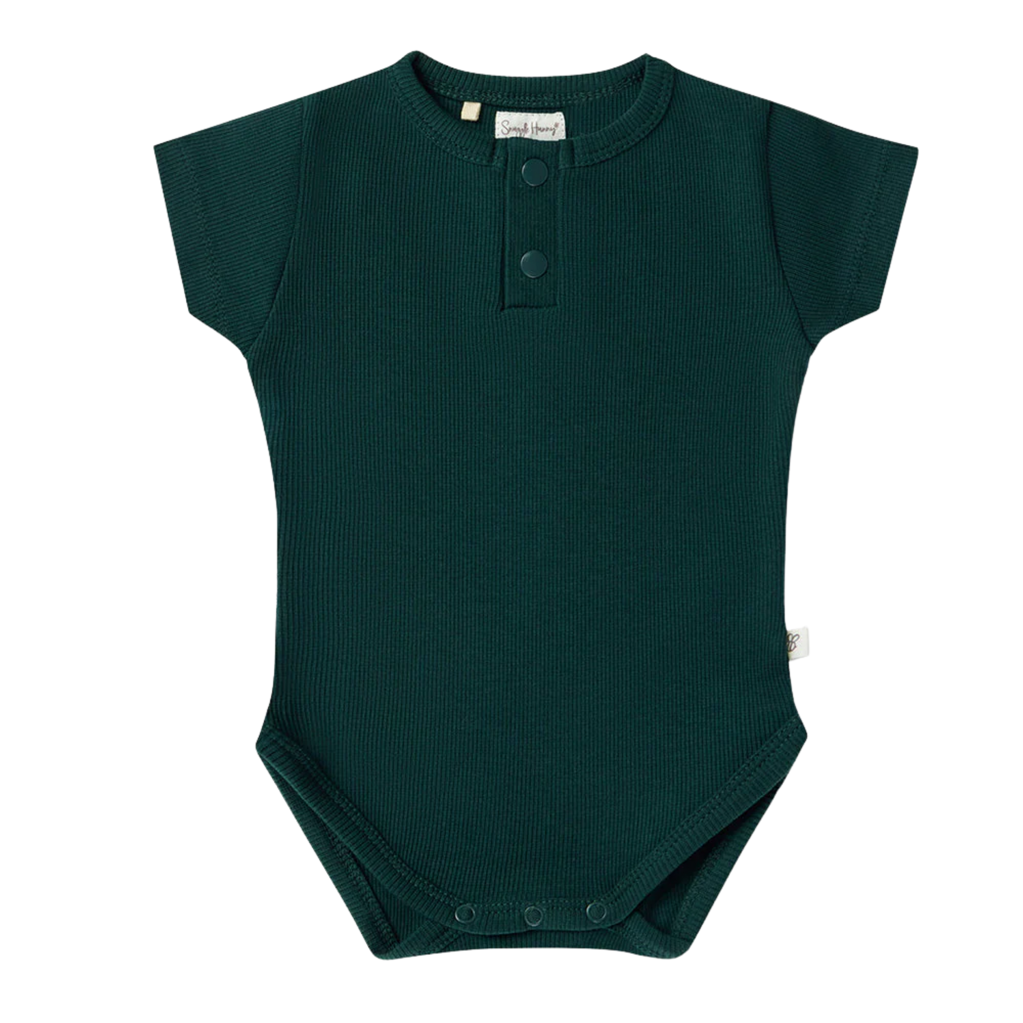 SNUGGLE HUNNY EMERALD SHORT SLEEVE BODYSUIT