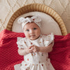 SNUGGLE HUNNY LADYBUG SHORT SLEEVE ORGANIC DRESS
