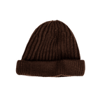 CINNAMON BABY CHUNKY BEANIE - CHOCOLATE