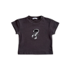 ZIGGY LOU TEE - CHARCOAL