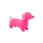 DISCOVERY ZONE STRETCHY SAUSAGE DOG - NEON