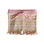 POSS & SOSS STRIPE SHORTS - PINK LEMONADE