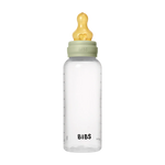 BIBS BABY BOTTLE BPA FREE PLASTIC LATEX - SAGE