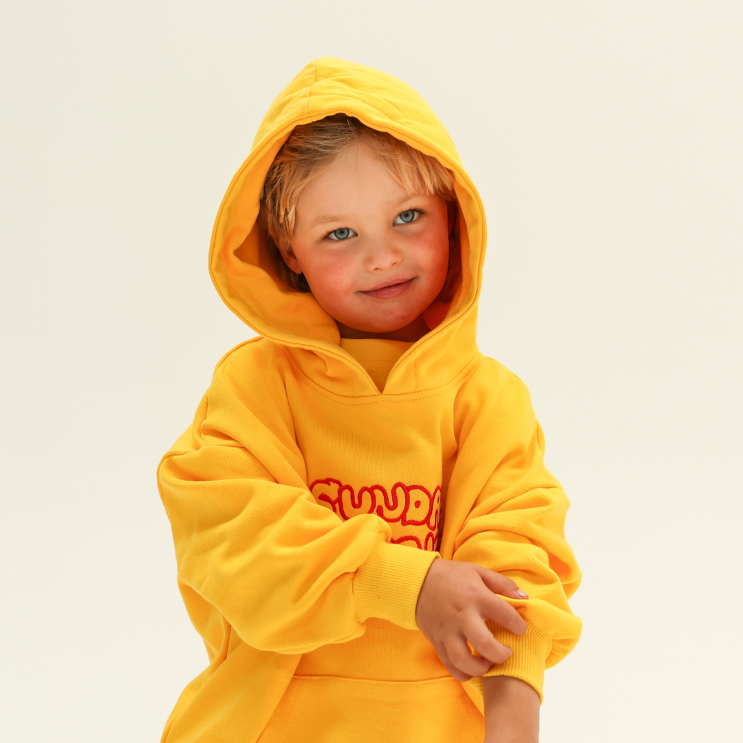 SUNDAY SIBLINGS PARK PARTY HOODIE - YELLOW