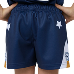 RINGERS WESTERN SINCE 2012 UNISEX KIDS FOOTY SHORT - COLLEGE NAVY