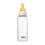 BIBS BABY BOTTLE BPA FREE PLASTIC LATEX - IVORY