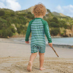 CRYWOLF BABY RASH SUIT - DECK STRIPE