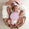 SNUGGLE HUNNY ISLA & LILAC REVERSIBLE MILESTONE CARDS