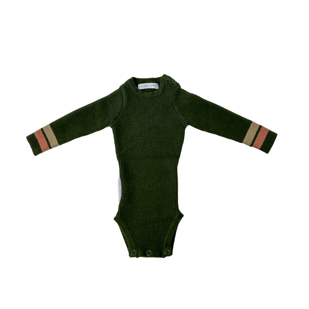 ZIGGY LOU BODYSUIT - FOREST