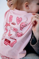 DEAR DARCY TERRIBLY TWO TEE - PINK
