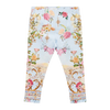 CAMILLA BABIES LEGGINGS WITH FRILL AND HEM - TILED IN TIME