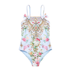 CAMILLA KIDS STRAIGHT NECK ONE PIECE WITH BOWS