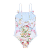 CAMILLA KIDS STRAIGHT NECK ONE PIECE WITH BOWS
