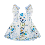 CAMILLA BABIES FLARED DRESS WITH FRILL SHOULDER - BOTANICAL BALLARDS