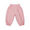 SOLL WOVEN COTTON BUBBLE PANTS - PINK