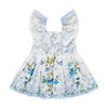 CAMILLA BABIES FLARED DRESS WITH FRILL SHOULDER - BOTANICAL BALLARDS
