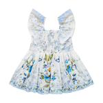 CAMILLA BABIES FLARED DRESS WITH FRILL SHOULDER - BOTANICAL BALLARDS