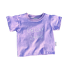 POSS & SOSS CHEEKY CHOPS TEE - LAVENDER