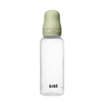 BIBS BABY BOTTLE BPA FREE PLASTIC LATEX - SAGE