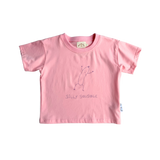 POSS & SOSS SILLY SAUSAGE TEE - SKY STRAWBERRY SORBET