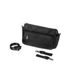 OIOI MULTITASKER PRAM CADDY 2.0 - BLACK VEGAN LEATHER