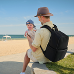 OIOI MULTITASKER BACKPACK - BLACK NEOPRENE