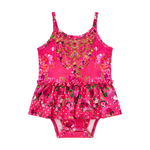 CAMILLA BABIES JERSEY JUMP DRESS - FLAMENCO ROSE FLAMROSE