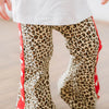 POSS & SOSS HEART FLARES IN LEOPARD
