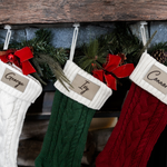 PERSONALISED CHRISTMAS STOCKING - GREEN