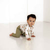 SNUGGLE HUNNY KIDS DINO LONG SLEEVE ORGANIC BODYSUIT