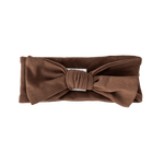 CINNAMON BABY CHOCOLATE STRETCH BOW