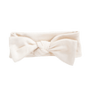 CINNAMON BABY BEIGE STRETCH BOW