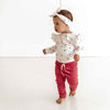 SNUGGLE HUNNY LADYBUG LONG SLEEVE ORGANIC BODYSUIT