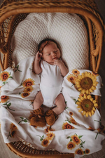 SNUGGLE HUNNY ORGANIC MUSLIN WRAP -  SUNFLOWER