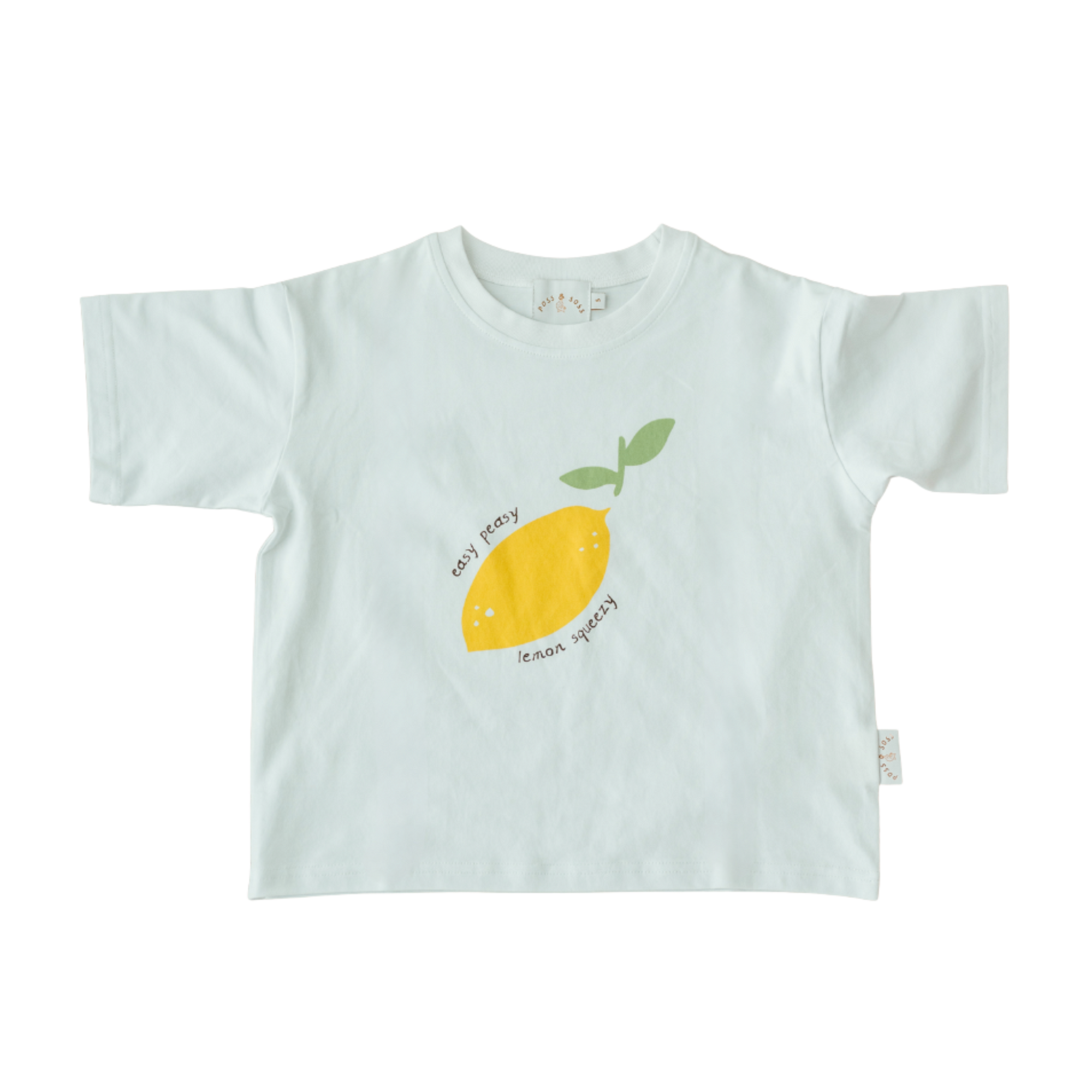 POSS & SOSS LEMON SQUEEZY OVERSIZED TEE