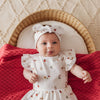 SNUGGLE HUNNY LADYBUG SHORT SLEEVE ORGANIC DRESS