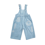 SOLL CORDUROY OVERALLS - BLUE