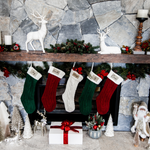 PERSONALISED CHRISTMAS STOCKING - GREEN