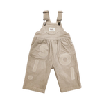 SOLL CORDUROY OVERALLS - BEIGE