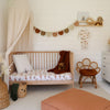 SNUGGLE HUNNY BEARS ORGANIC FITTED COT SHEET