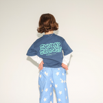 SUNDAY SIBLINGS PARTY LAYERS TEE - NAVY