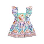 CAMILLA BABIES FLARED DRESS WITH FRILL SHOULDER - CROCHET ALL DAY