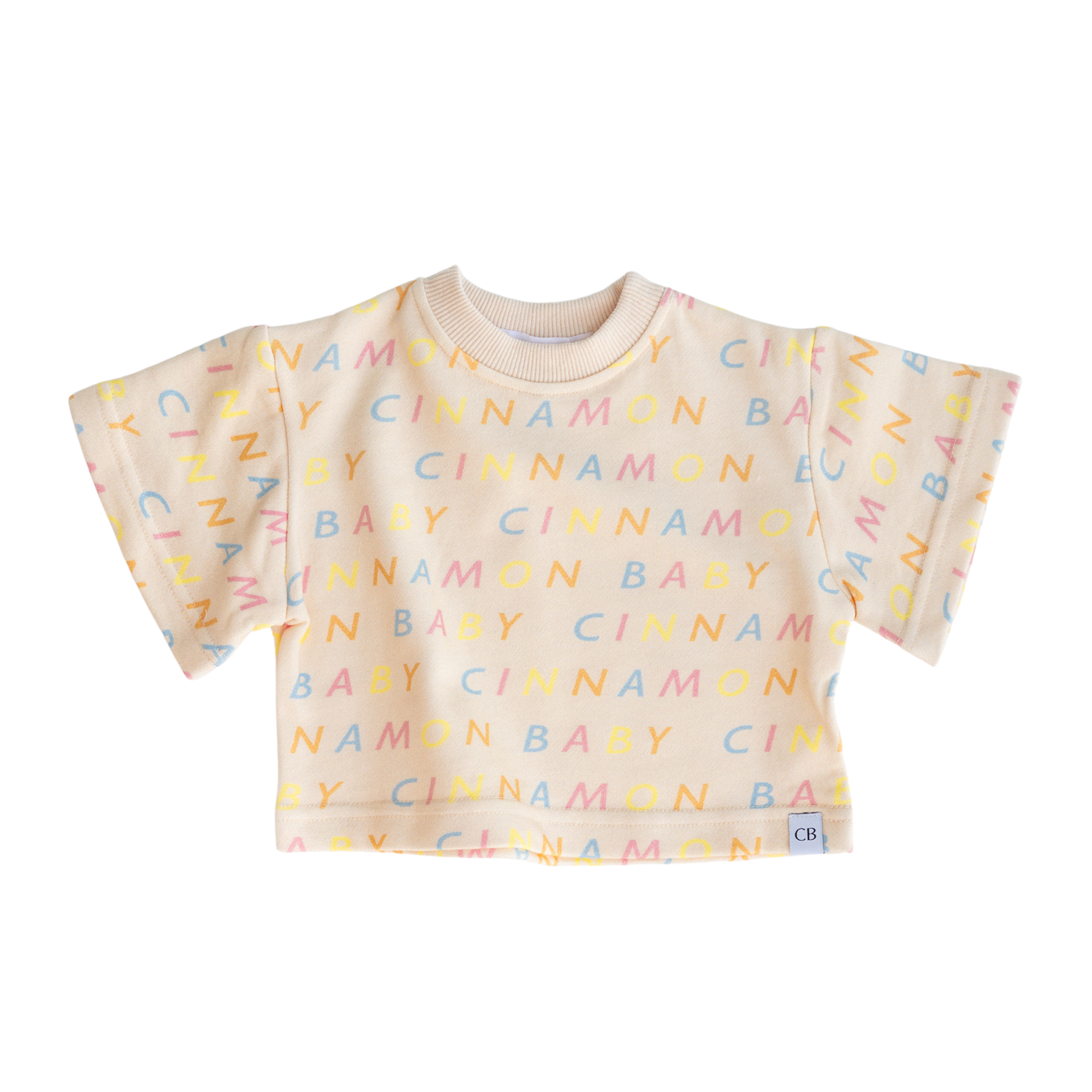 CINNAMON BABY KALEIDOSCOPE TEE
