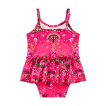 CAMILLA BABIES JERSEY JUMP DRESS - FLAMENCO ROSE FLAMROSE