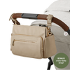 OIOI MULTITASKER PRAM CADDY 2.0 - OAT VEGAN LEATHER