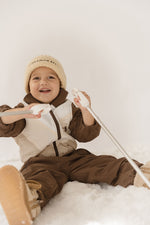 CINNAMON BABY SNOW SUIT - COCOA
