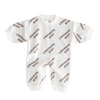 CINNAMON BABY KNITTED LOGO SUIT - COFFEE