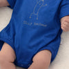 POSS & SOSS SILLY SAUSAGE OVERSIZED ROMPER - COBALT