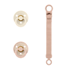 BIBS DUMMY & LOOP CLIP GIFT SET - BLUSH